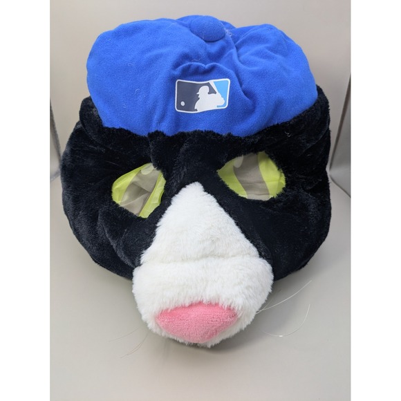 Tampa Bay Rays Other - DJ Kitty Tampa Bay Rays‎ Mascot Plush Costume Head Wearable Mask Promotion